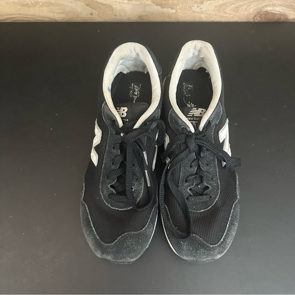 New Balance 515 Men’s 9 Black Suede Leather Gray Shoes Dad Sneakers Athletic - Picture 5 of 10